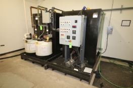 pH Neutralization System, Includes Dual Tanks, 1-Transfer Tank and 1-Treatment Tank, 3 hp WEG