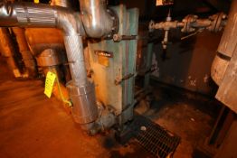 Alfa Laval Plate Press, S/N 30100-60319 with Painted Exterior and (1) Fisher Control Valve, Recently