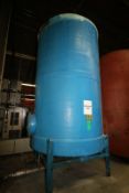 4,000 Gal. Vertical Poly Storage Tank, Mounted on Steel Legs, LOCATED IN BRIDGEVIEW, IL