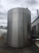 Walker 10,000 Gallon All S/S jacketed Silo, 150 PSI @ 300 Degree F, 3" Inlet & Outlet, DWG SPG-