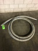 25' 2" Long Transfer Hose, with Tri-Clamp Connections