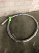 15' 2" Long Transfer Hose, with Tri-Clamp Connections