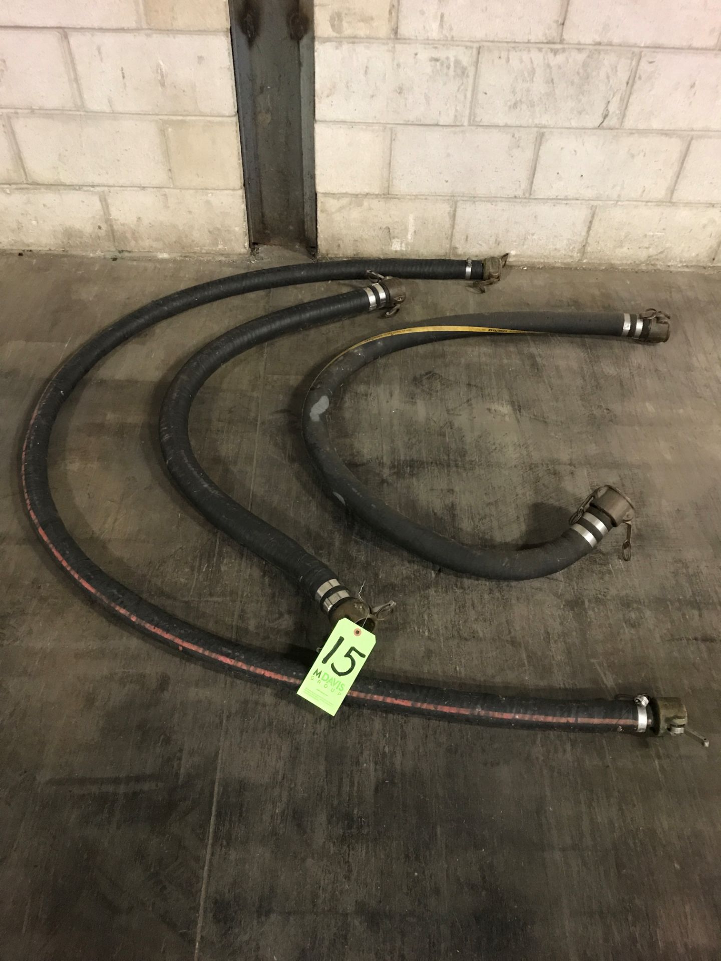 Transfer Hoses with Camlock Connections