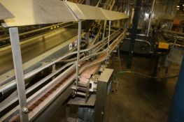 American Aprox. 30' S/S Product Conveyor, with Drives Curves, Straight Sections with 5" Wide Chain