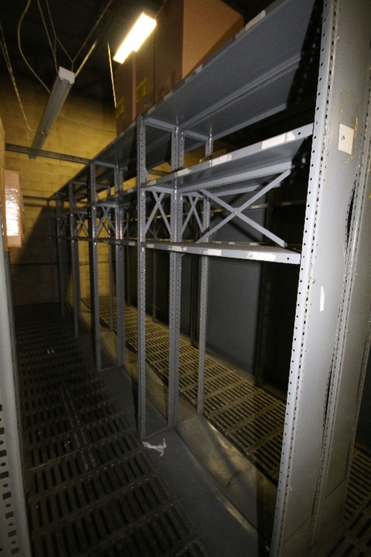Parts Mezzanine with Parts Shelving, Includes Aprox. (14) Shelves and Aprox. 18' L x 12' W Mezzanine - Image 2 of 2
