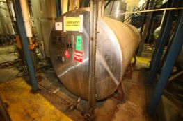 1,700 Gal. S/S Horizontal Tank, Single-Wall, Dims.: 60" Dia. x 152" L (Tank 11)