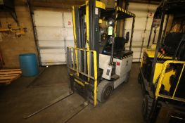 Explosion Proof 3,700 lb. Electric Forklift, S/N 8A107420, with 36 V Battery, 3-Stage Mast, Includes