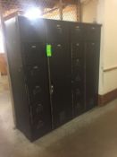 7 Cubby w/ Wall Locker, Metal Rigging Cost: $15