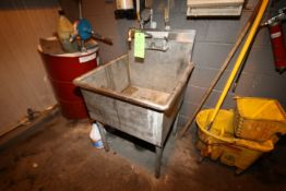 S/S Single Bowl Sink (Located 3rd Floor Polymers Building)