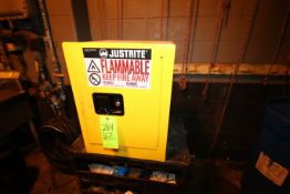 Justrite Flammable Storage Cabinet, P/N 29004 (Located 1st Floor Polymers Building)