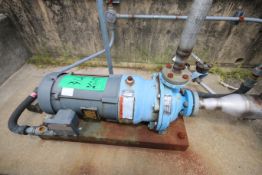 Gould 3/2 hp Centrifugal Pump (NOTE: used in Cl. I Div. 1 Gp. D hazardous areas), (Located in Tank