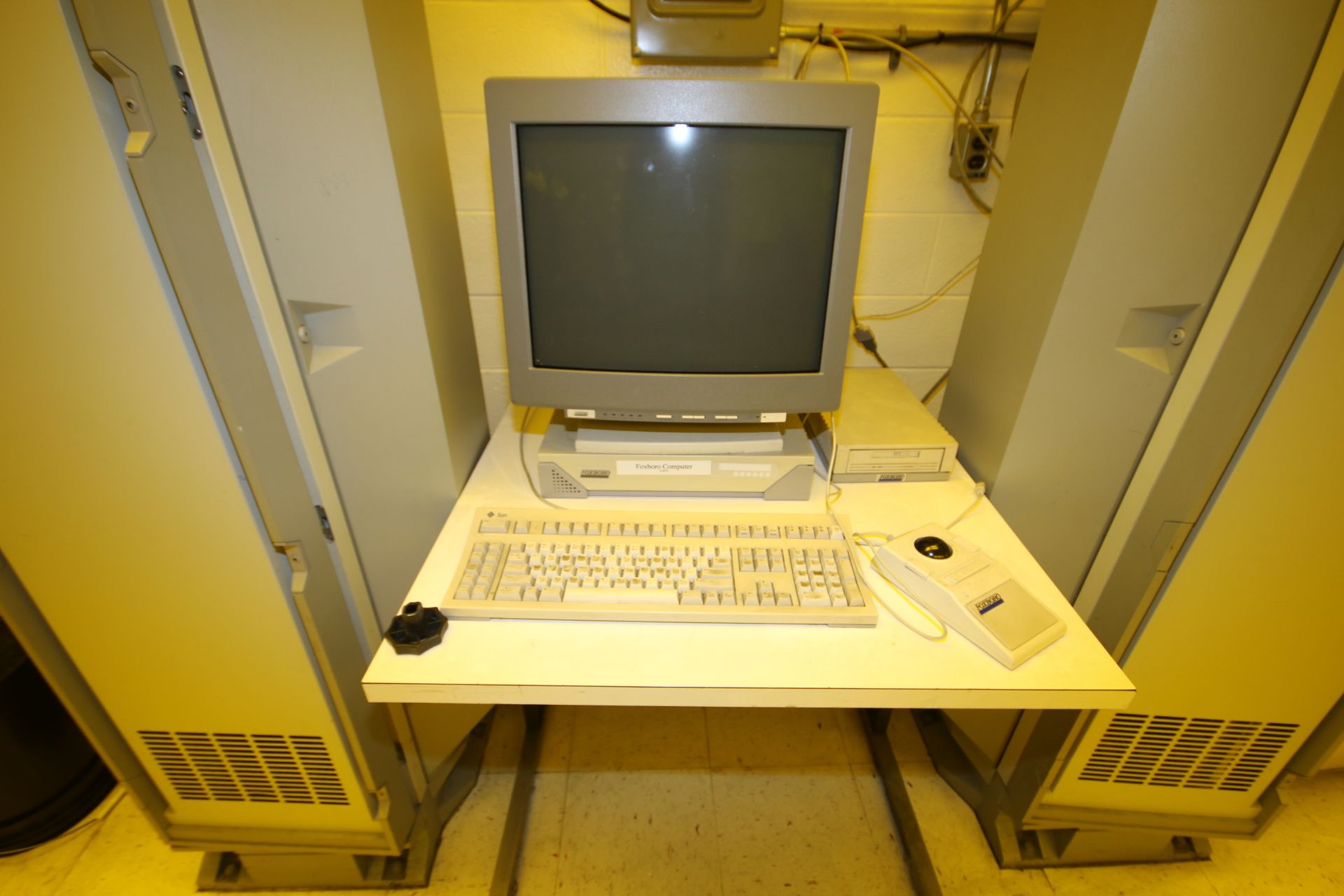 Foxboro IA Series Dryer and Other Line Control Cabinets with Computer System and Desk (Located in - Image 6 of 7