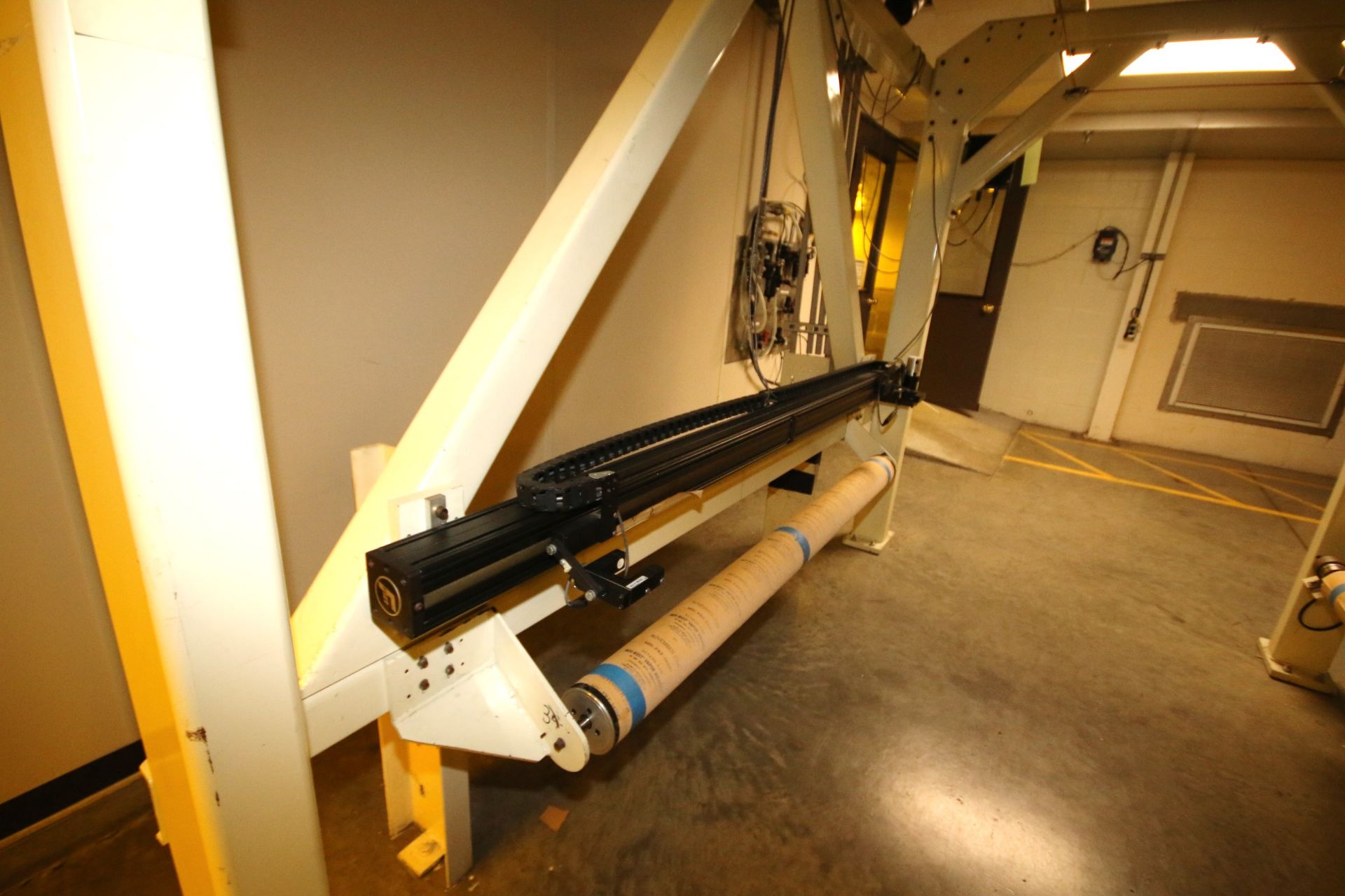 Fife Web Bridge/Edge Guide Base Roll #CDP-01 with 68” W Rolls and Fife Controls, Overall - Image 3 of 7