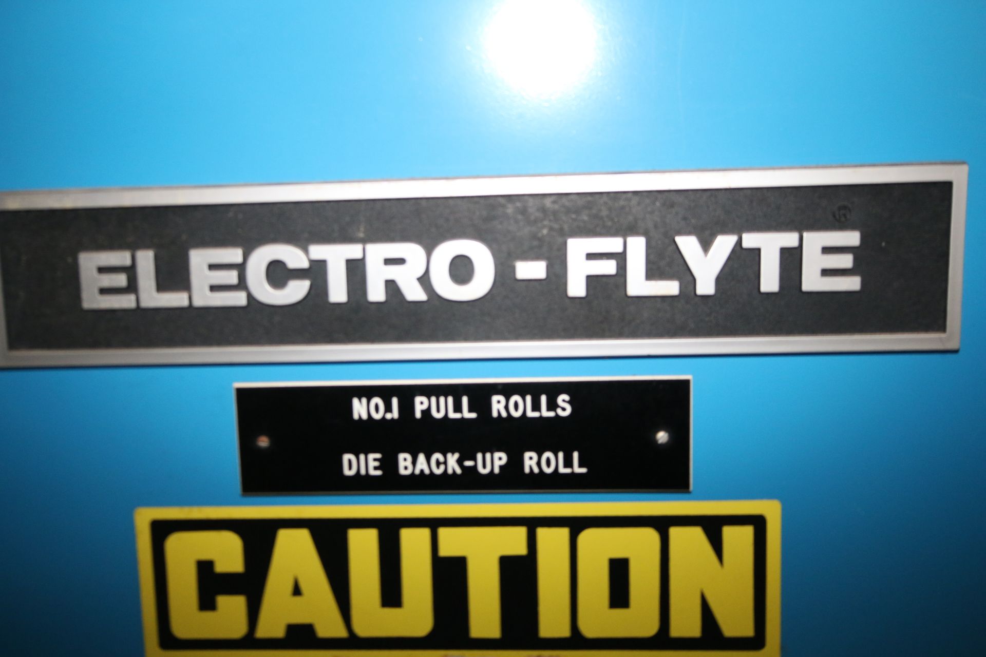 Coater Area #1 Electro-Flyte Single Door Control Panel for #1 Pull Rolls and Die Back-Up Roll - Image 2 of 5