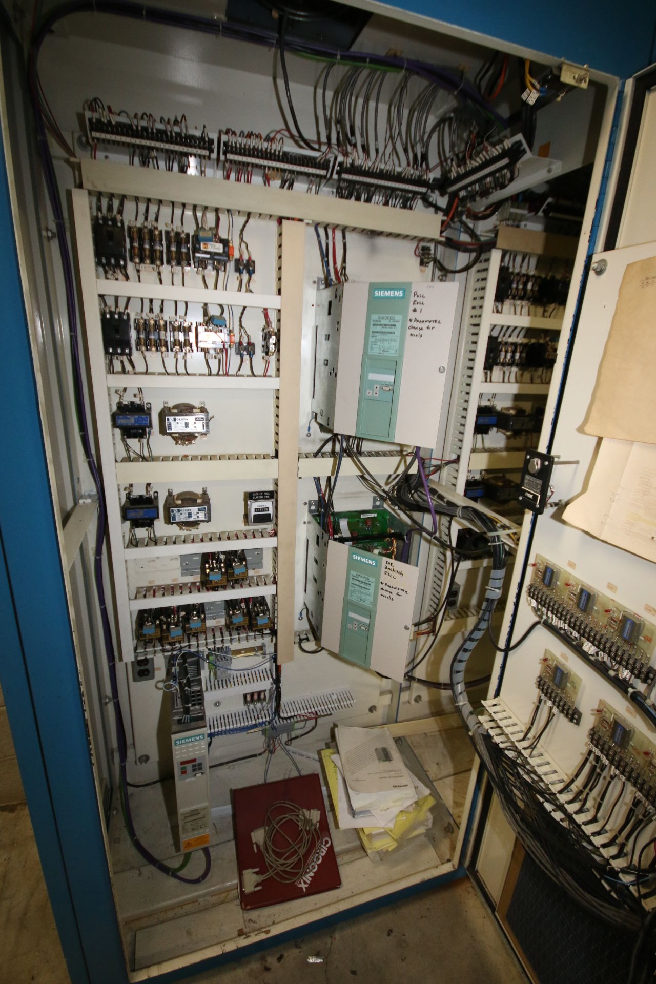 Coater Area #1 Electro-Flyte Single Door Control Panel for #1 Pull Rolls and Die Back-Up Roll - Image 3 of 5