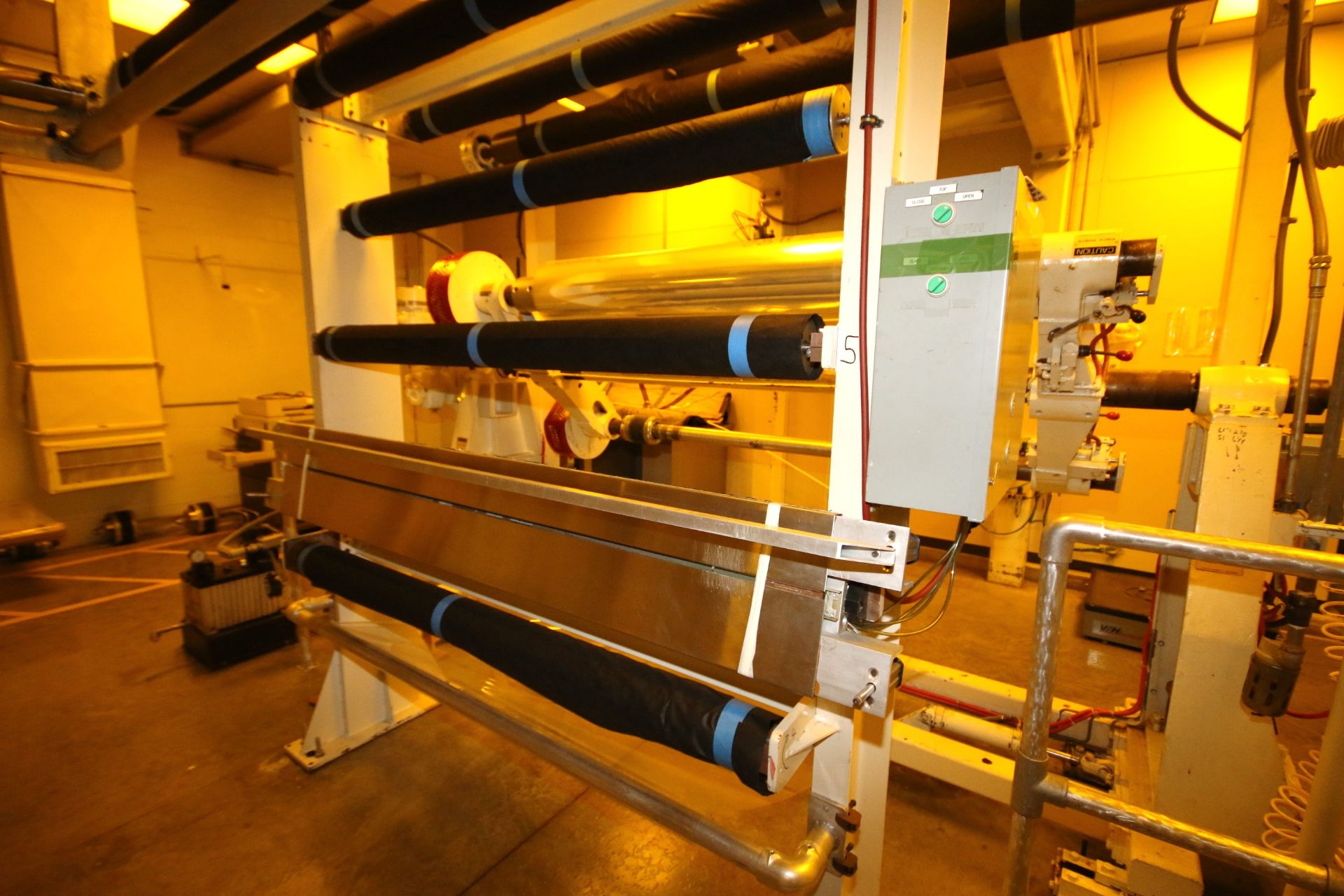 Aprox. 7 ft. 10” H x 68” W Pneumatic Splicing Station with Some Controls - Image 2 of 3