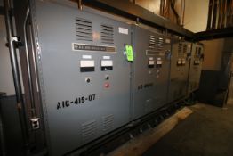 Allen Bradley 10 hp DC Drives, Bulletin 1381, 460 V, 3 Phase (Zone 5 to 8) (Located on Mezzanine) (