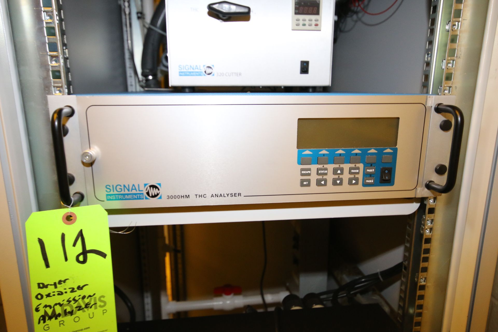 Dryer Oxidizer Emission Safety Analyzer Control Cabinet with Signal Instruments 320 Cutter and (2) - Image 5 of 6