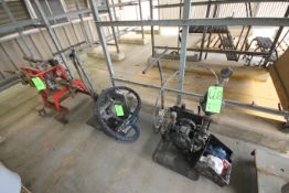 (3) Assorted Diaphragm Pumps (NOTE: used in Cl. I Div. 1 Gp. D hazardous areas)