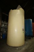Aprox. 5,000 Gal. Vertical Poly Storage Tank, LOCATED IN BRIDGEVIEW, IL ***Removal: Items must be