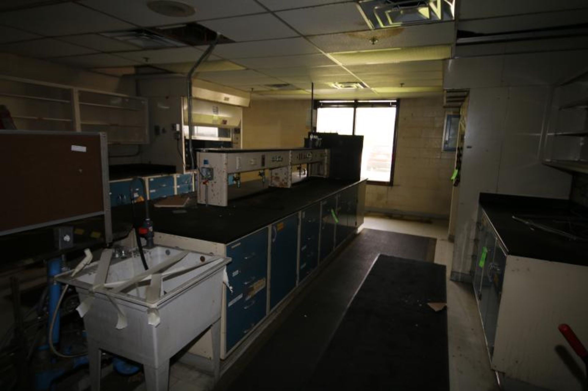 Lot of Assorted Lab Furniture in (2) Rooms, Includes (2) Lab Islands-14' L x 54" W and 160" L x - Image 3 of 6