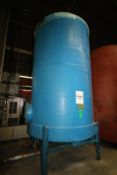 4,000 Gal. Vertical Poly Storage Tank, Mounted on Steel Legs, LOCATED IN BRIDGEVIEW, IL ***