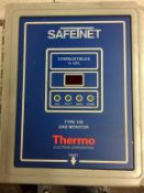 Thermo LEL Room Sensor Gas Monitor, Safe T Net 100, S/N 72-1301, 115 Vac, 60 Hz (Located Bridgeview,