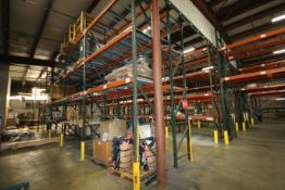 Remaining Interlake and Other Standard Pallet Racking in Warehouse - Most Sections 9 ft. W, Set-Up 3