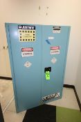 JustRite 45 Gal. Double Door Flammable Storage Cabinet, Part No. 894502, LOCATED SOUTH PLAINFIELD,