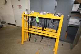 Airgas Cylinder Rack, Includes Straps and (5) 48" Rails, LOCATED SOUTH PLAINFIELD, NJ