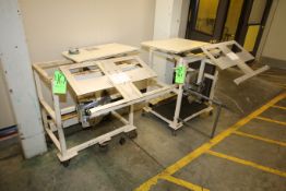 Portable Mounting Stations, with 27" L x 20" W Adjustable Table