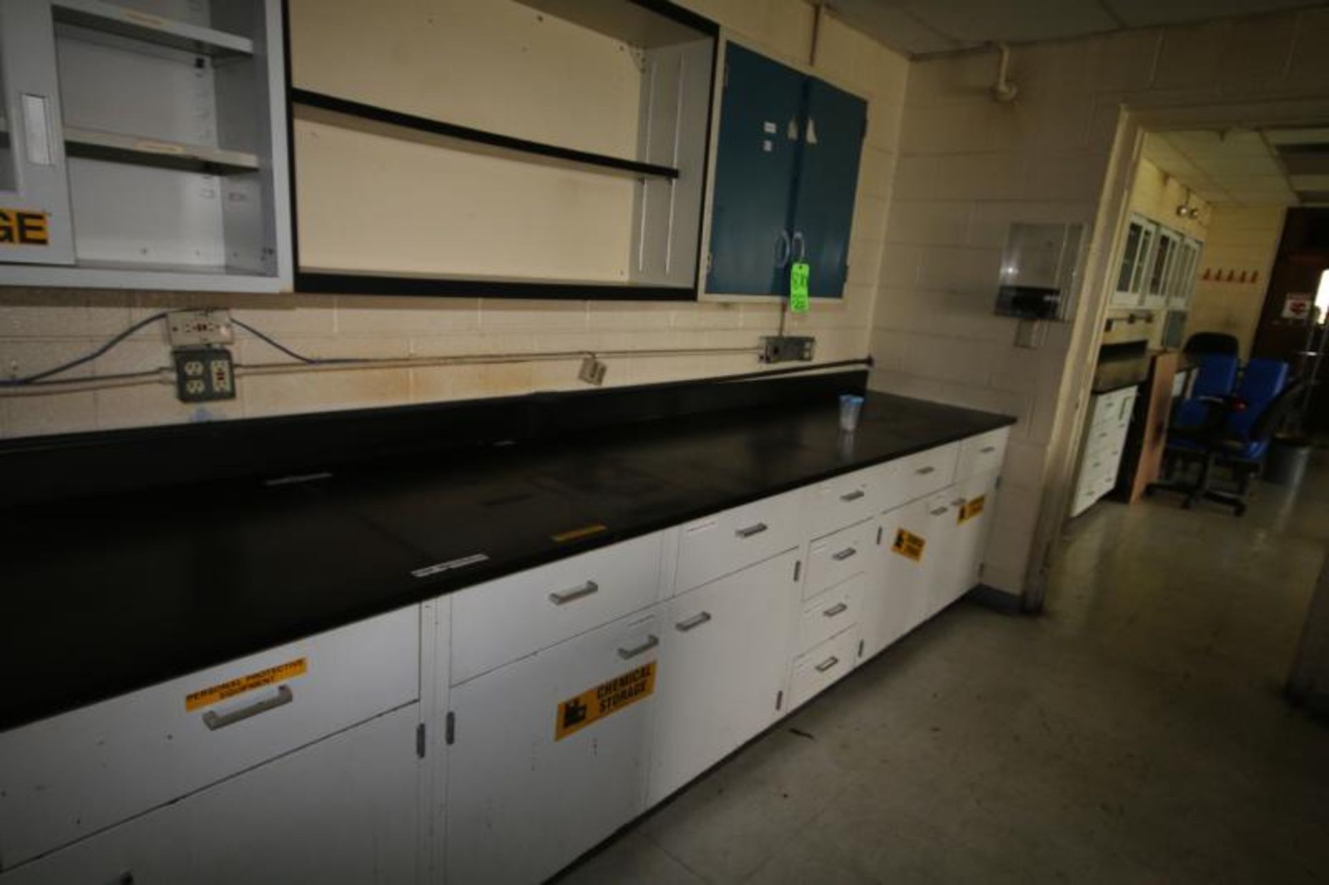 Lot of Assorted Lab Furniture in (2) Rooms, Includes (2) Lab Islands-14' L x 54" W and 160" L x - Image 2 of 6