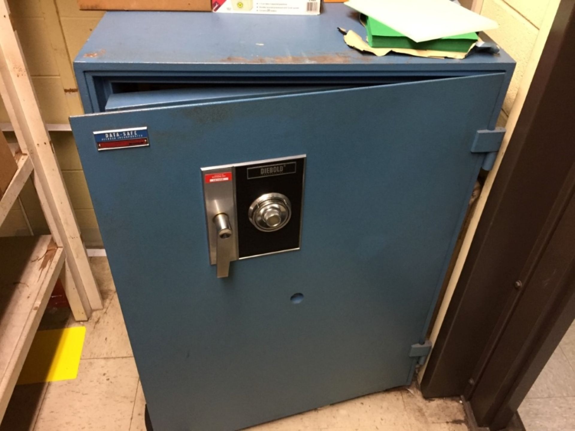 Diebold Fire Data Safe, Model R-5425, S/N A580738 (NOTE: Combination Not Available), LOCATED IN