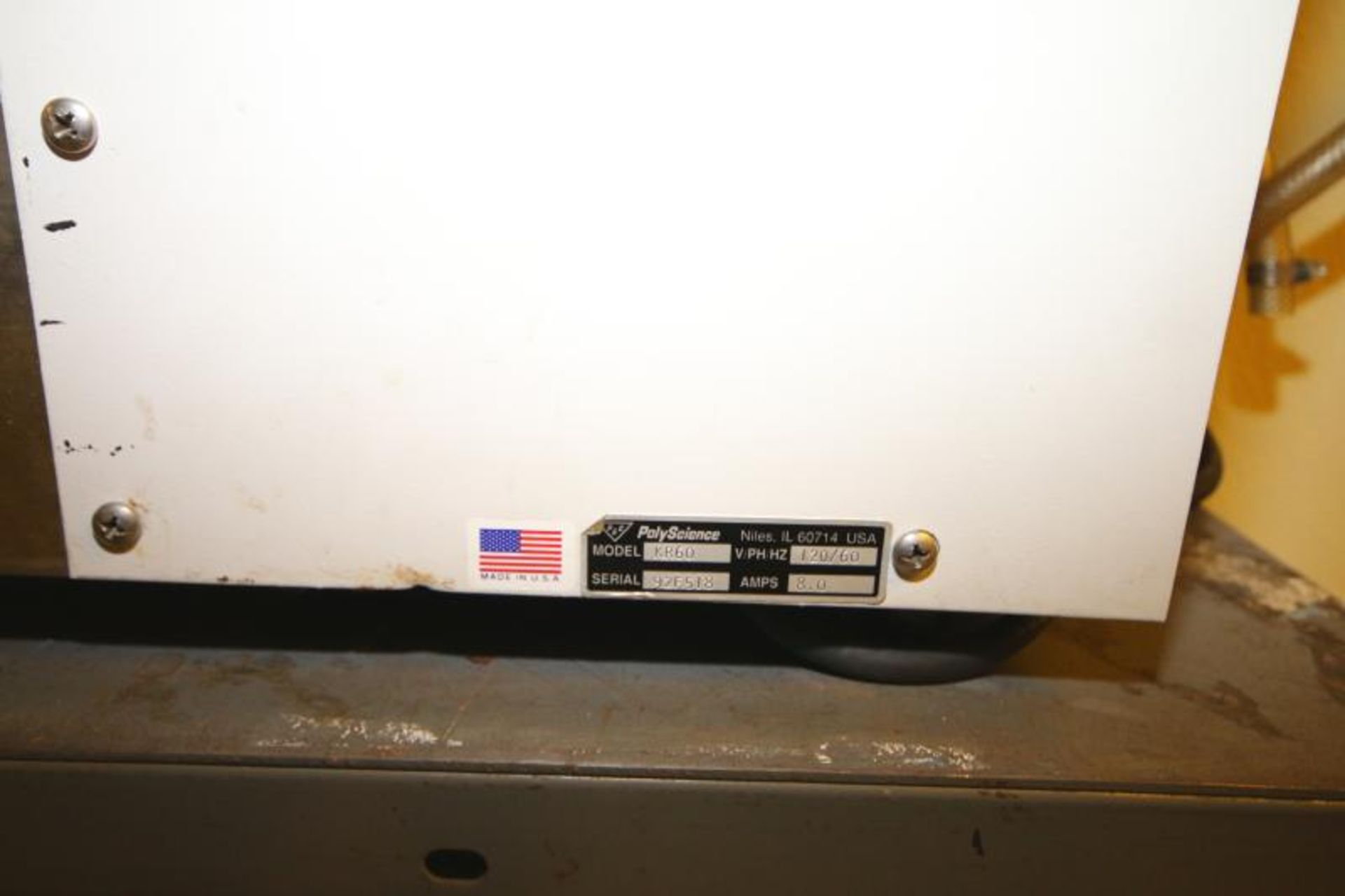 Polyscience Low Temperature Cooler, M/N IP-60, S/N 92F518, with Hosing - Image 2 of 2