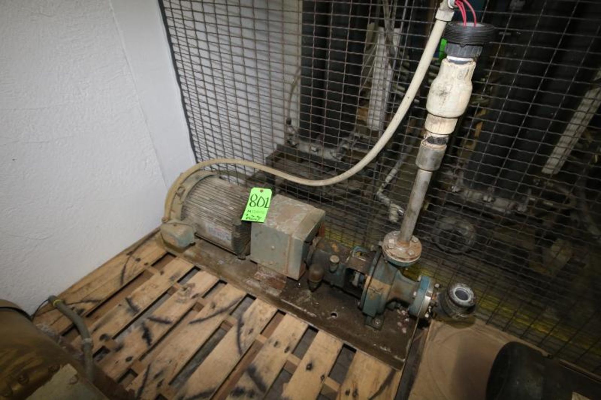 Ingersoll Dresser 7.5 hp Pump, with Unimont Motor, 3510 RPM, 208-230/460 Volts, LOCATED IN