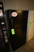 LG Double Door Refridgerator/Freezer, Black in Color