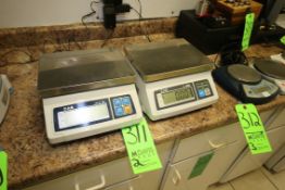 CAS Digital Benchtop Scales, with 9 1/2" L x 7 1/2" W