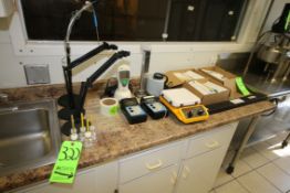 Lot of Assorted Lab Equipment, Includes Cimarec Hot Plate, 3M Clean Trace, Quantek Instruments Model