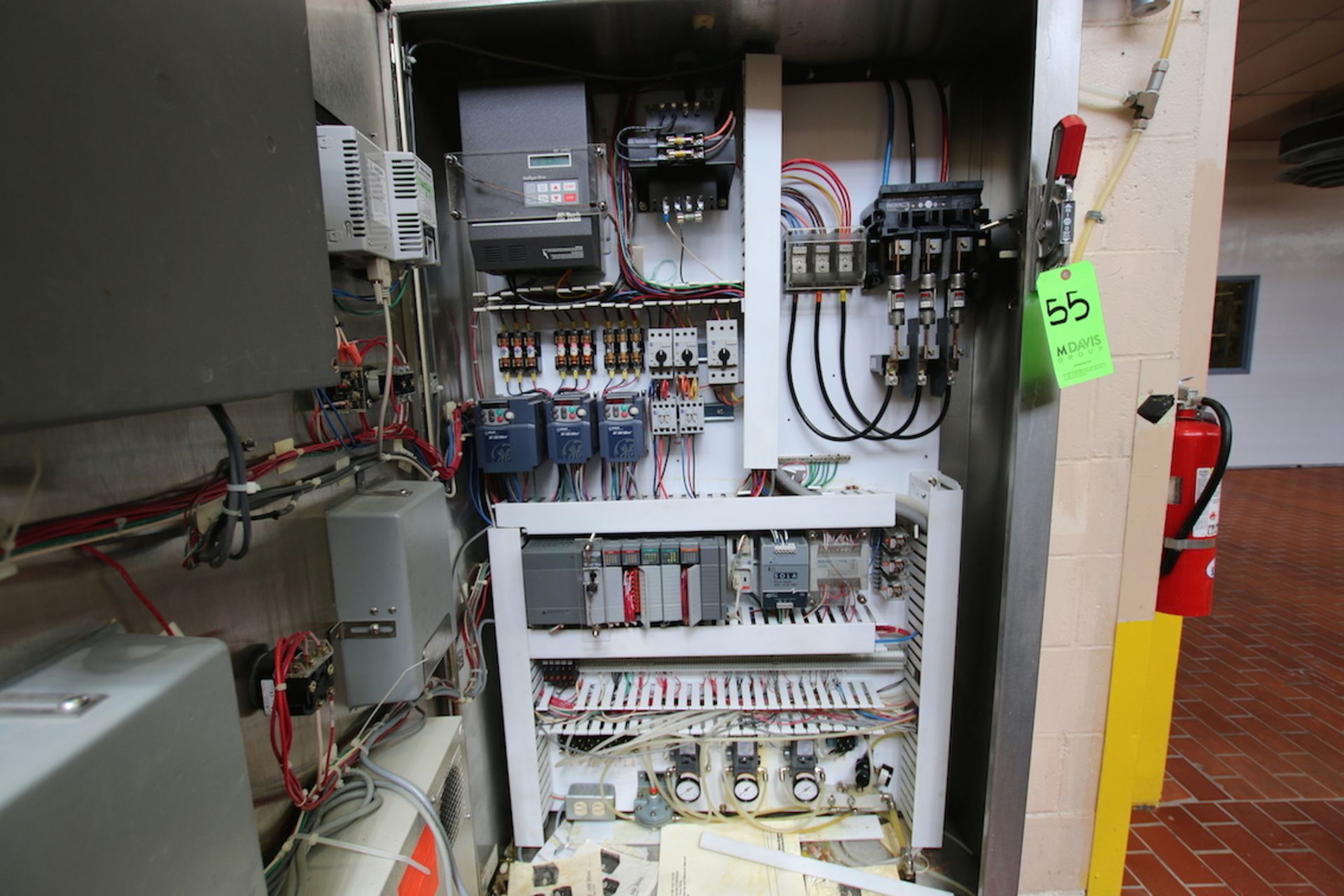 HTST Control Panel Equipped with Allen Bradley SLC 5/04 CPU PLC, PanelView Plus 600 Operator Touch - Image 2 of 3