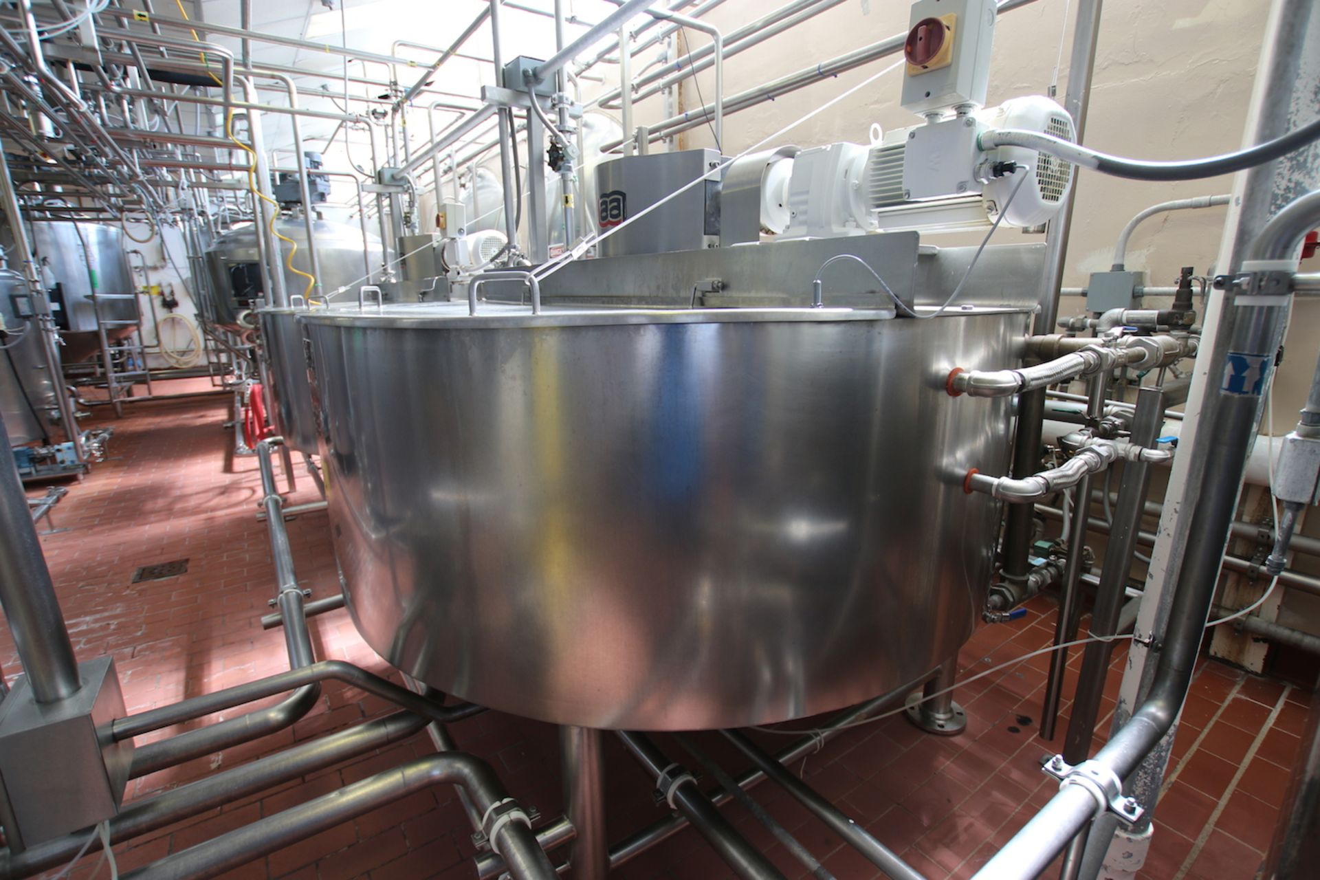 Lee 250 Gal. Cone Bottom S/S Kettle / Processor, M/N 250U9MS, S/N 19108-1-3, Equipped with Sweep/ - Image 3 of 5