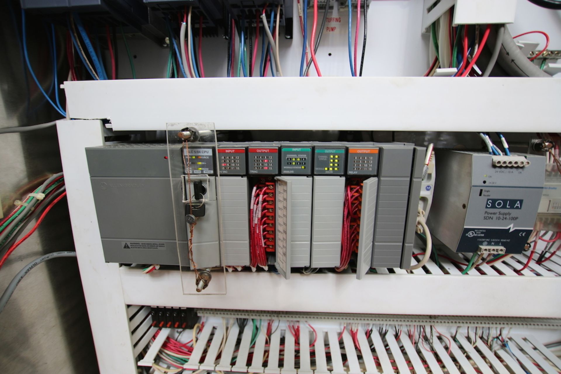 HTST Control Panel Equipped with Allen Bradley SLC 5/04 CPU PLC, PanelView Plus 600 Operator Touch - Image 3 of 3