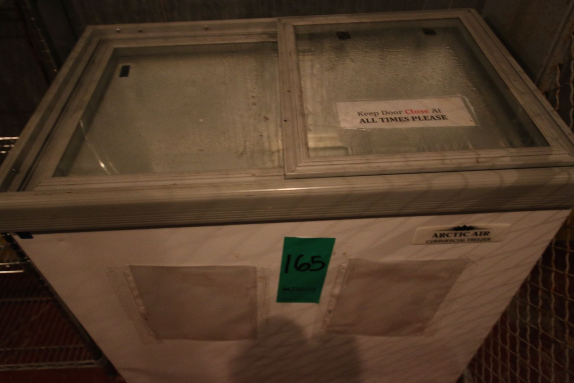 Arctic Air Two Door Reach in Commercial Freezer Display Cabinet, Model ST07G2 (Located in Cooler #3) - Image 2 of 3