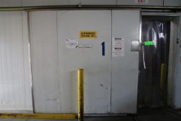Fermod Heavy Duty Insulated Freezer Door, No 5011 & 5010 Approx 100" W x 96" H,