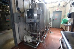 United Dairy Machinery Corporation (UDMC) 3-Tank Skid Mounted Approx 300 Gallon CIP System, All S/