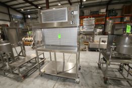 Micro Thermics Clean Fill Hood and Sterile Product Outlet with Atmos Tech Hepa Filtration Unit,