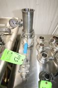 (2) Pc. - (1) 2" Ball Valve and (1) 4" Sightglass with Anderson Temperature Gauge