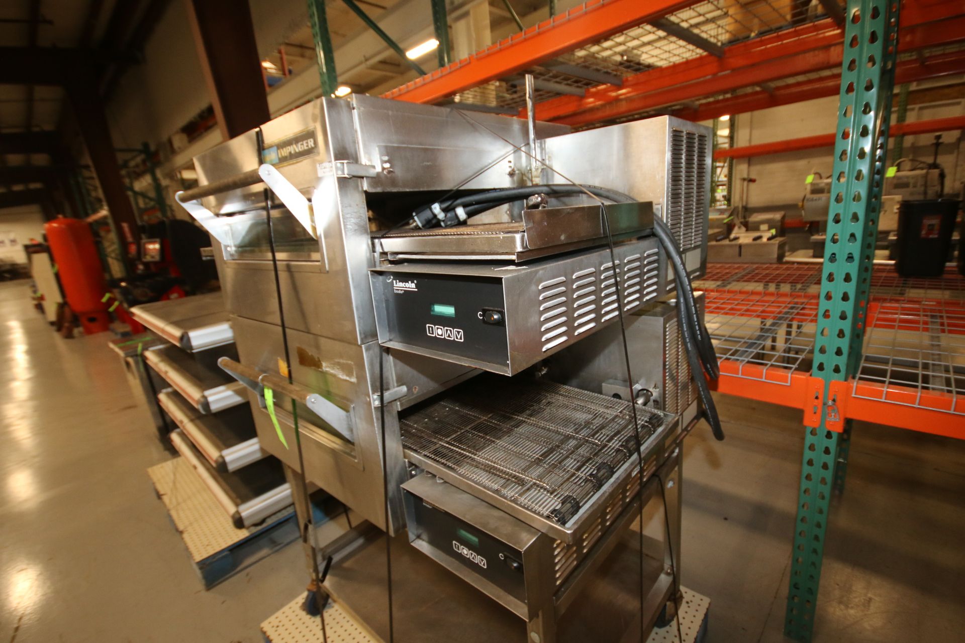Lincoln Impinger Double Stack Conveyor Pizza Oven with Aprox. 53" L x 18" W x 3-1/4" W Product - Image 2 of 3