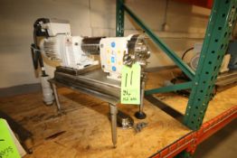 Waukesha-Cherry Burrell 2 hp Positive Displacement Pump, Model 006, S/N 276864-00 with 1-1/2"