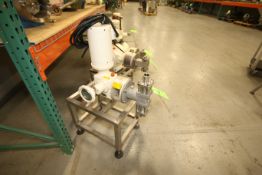 Bran Lubbe 1.5 hp Pump, Type N-K31, Machine #5101037 with 1-1/2" Clamp Type S/S Head and Baldor 1725