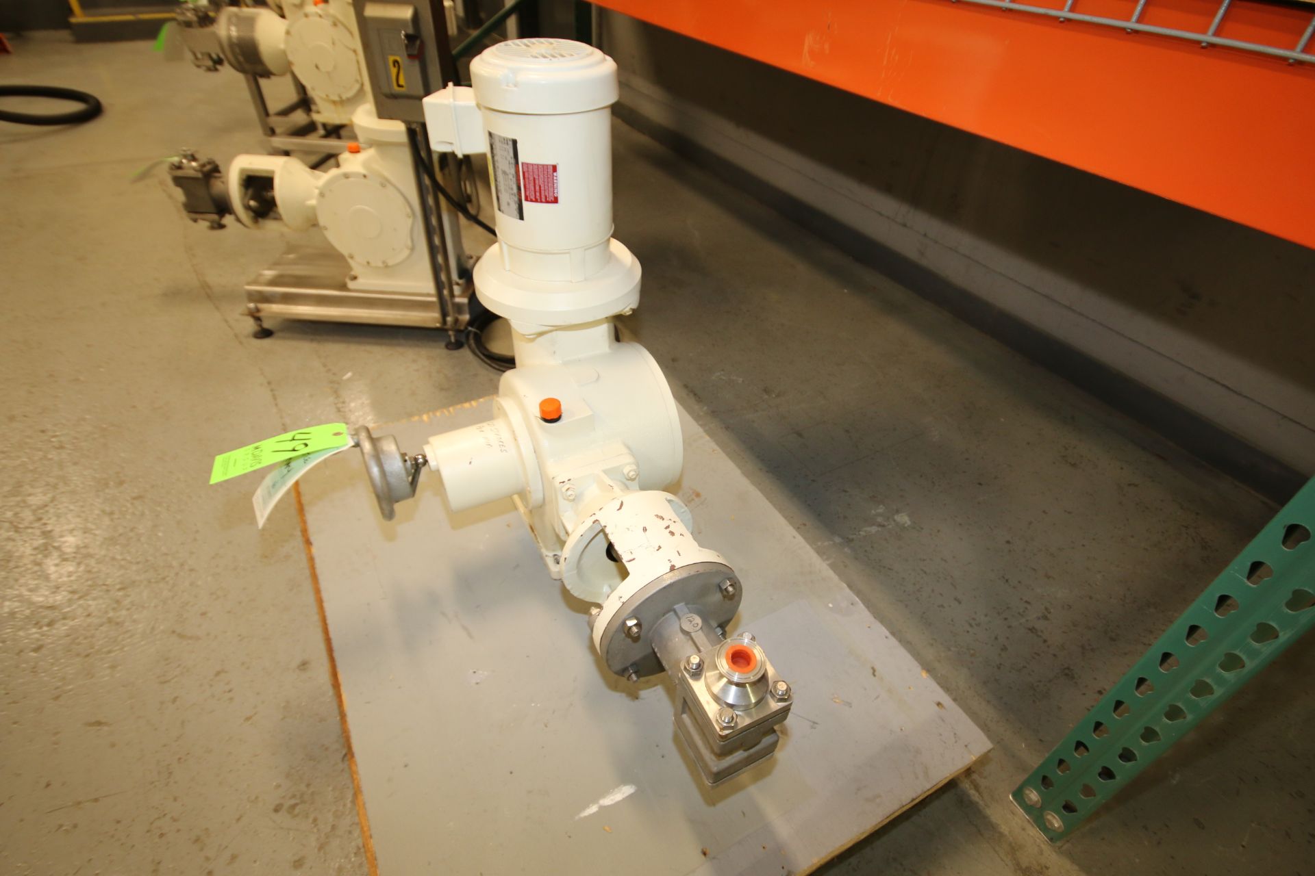 Bran Lubbe 2 hp Pump, Type N-D31, Machine #A9274 with 1-1/2" Clamp Type S/S Head and U.S. - Image 2 of 4